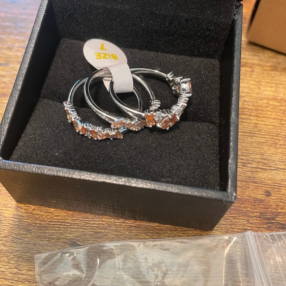 Bomb Party OG Smokey Topaz Rings - Picture 2 of 2